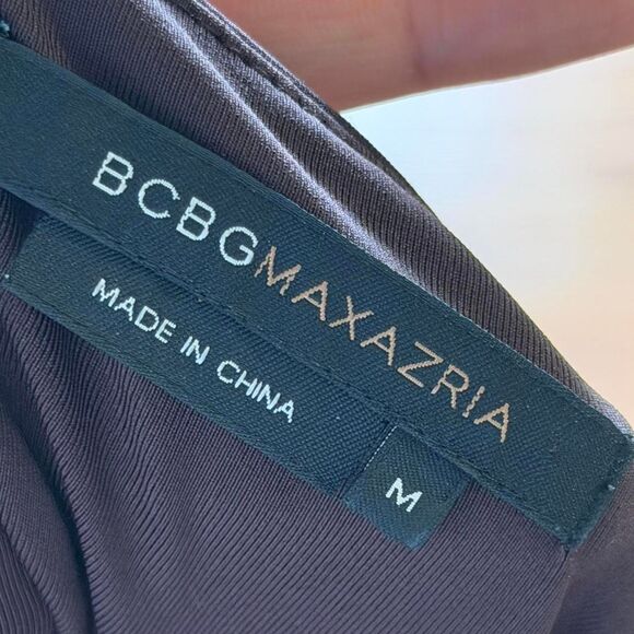 Bcbgmaxazria Women's Brown and Burgundy Dress - Picture 7 of 7